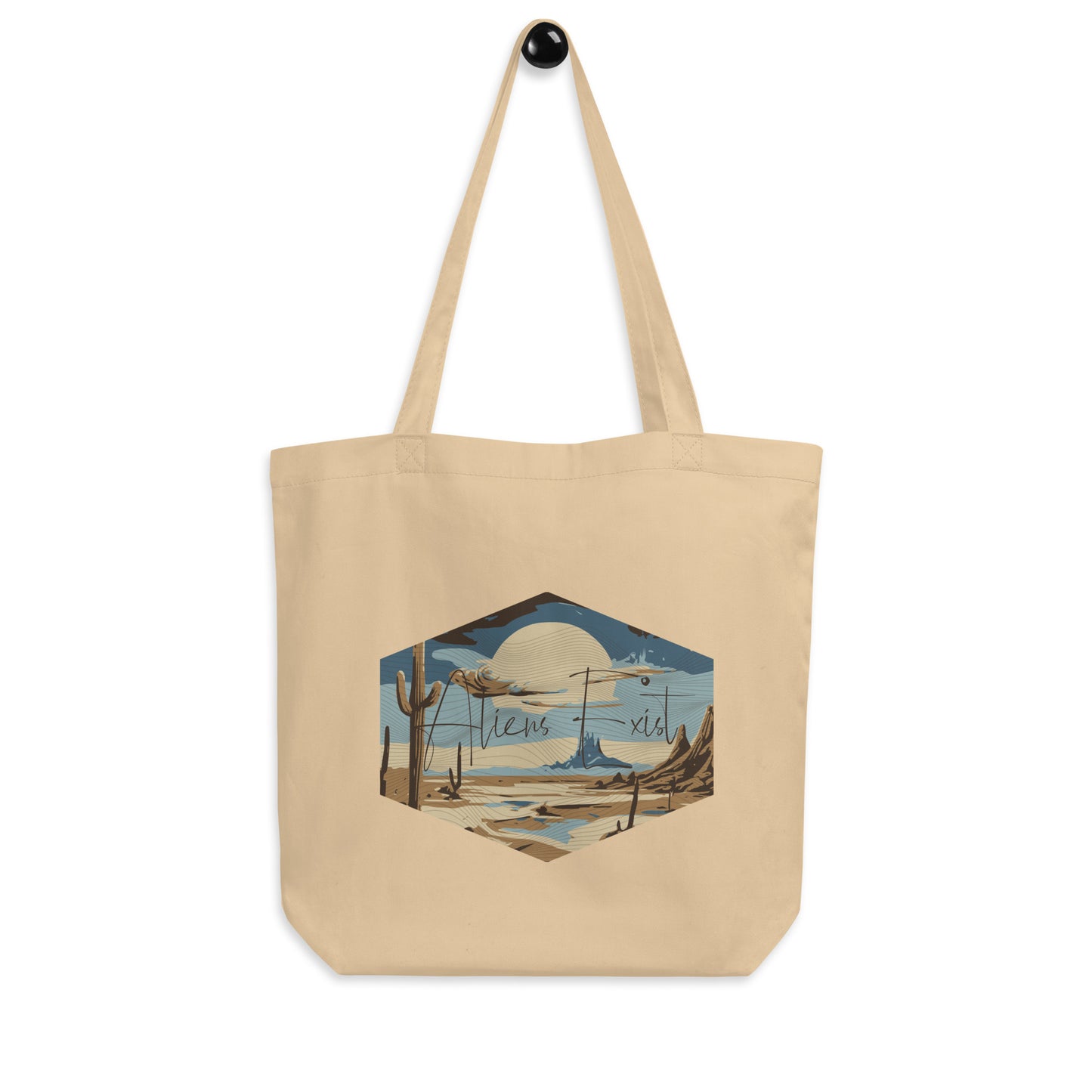 Alien Exist Eco Tote Bag