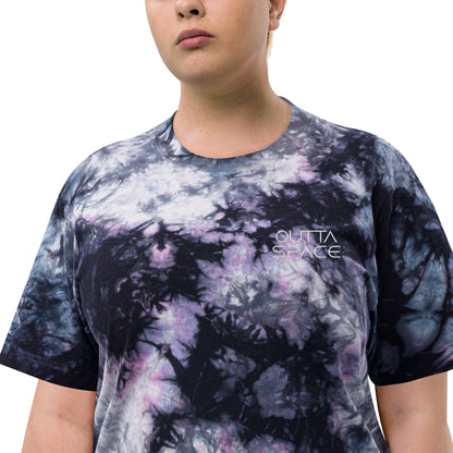 Outta Space Oversized Unisex Tie-Dye Tee