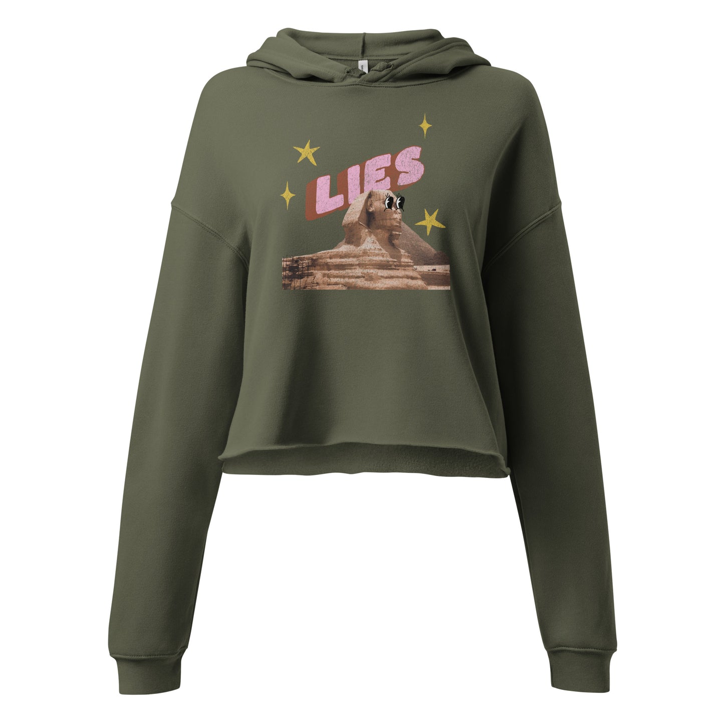 Conspiracy Crop Hoodie