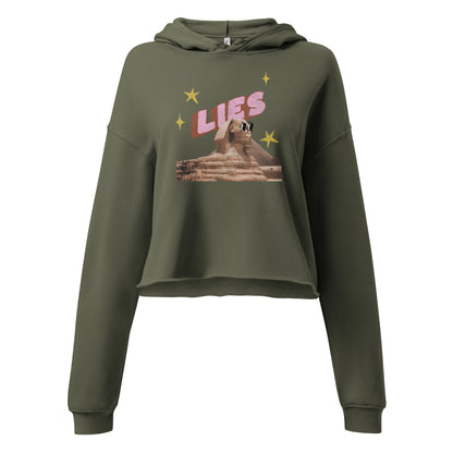 Conspiracy Crop Hoodie