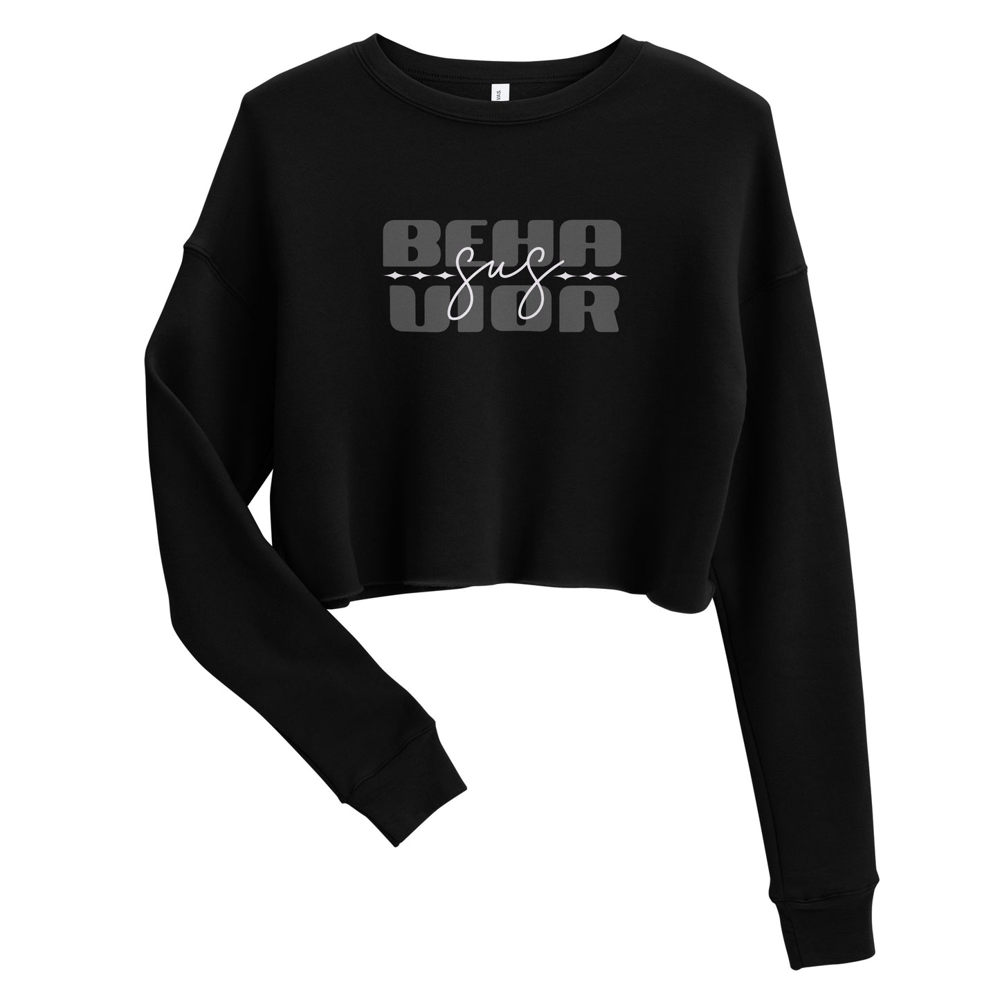 Sus Behavior Crop Sweatshirt