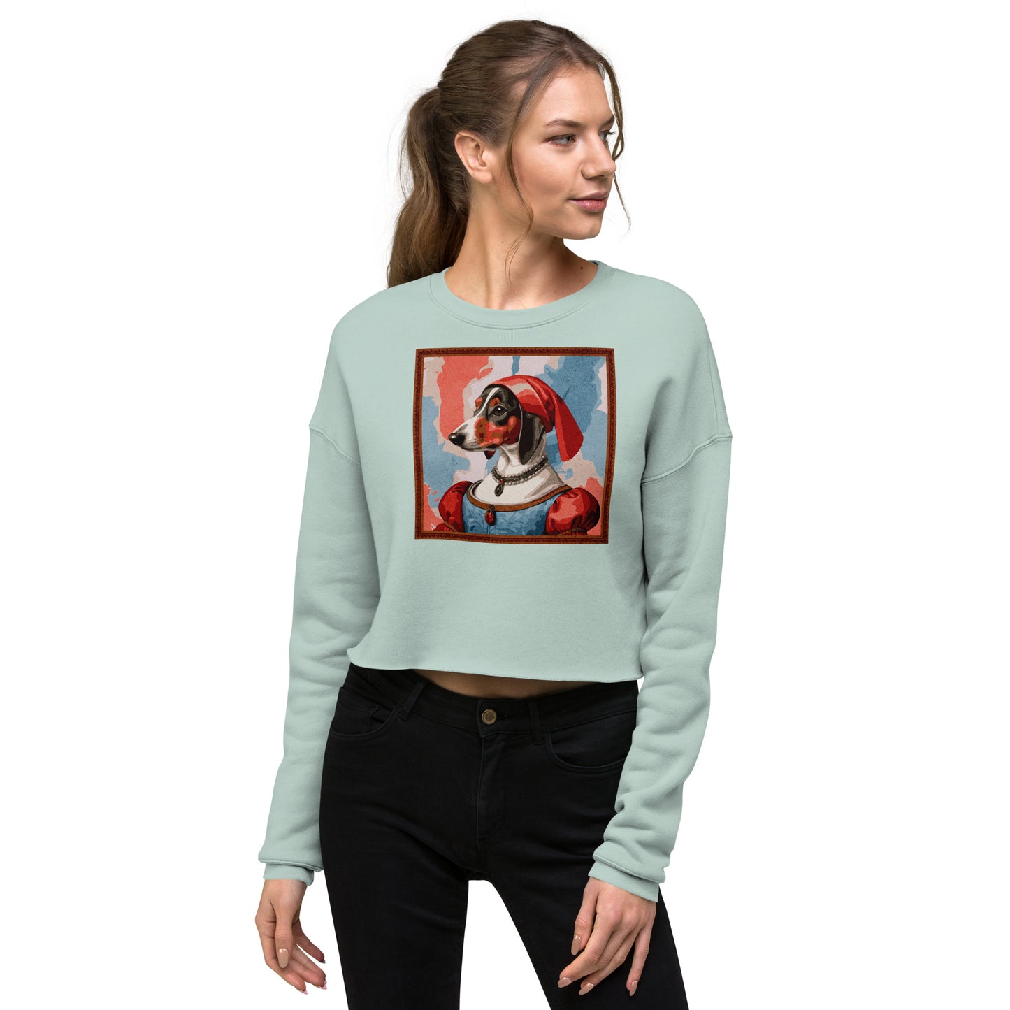 Lady Ween Crop Sweatshirt