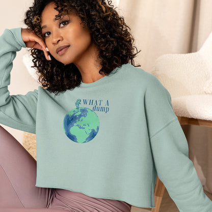 Alien Karen Crop Sweatshirt