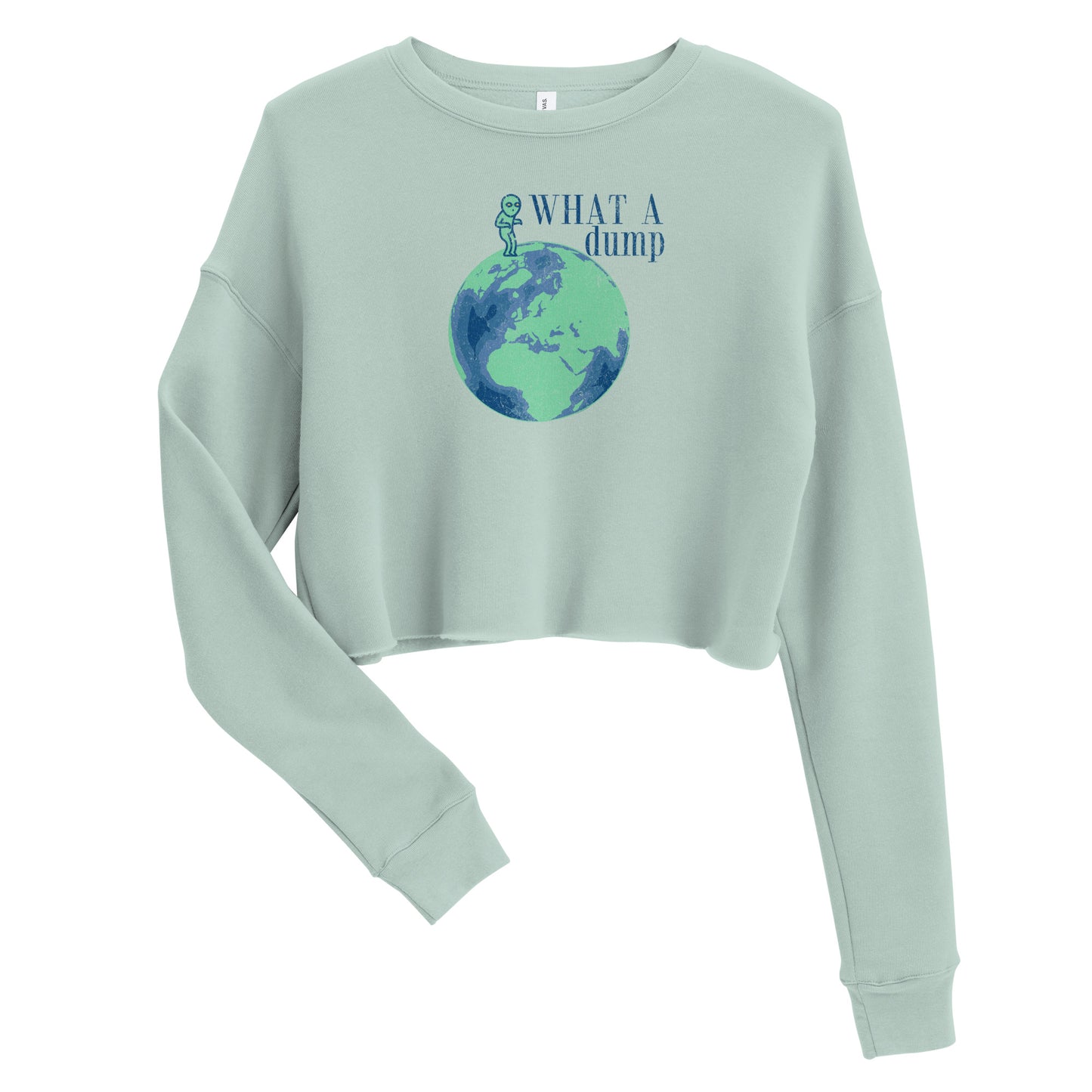 Alien Karen Crop Sweatshirt