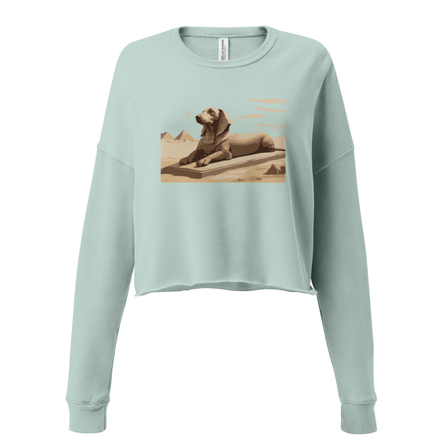 King Pup Crop Sweatshirt