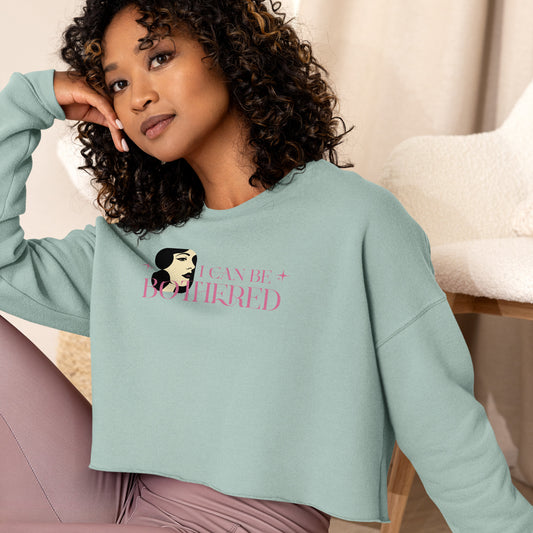 Regularly Bothered Crop Sweatshirt